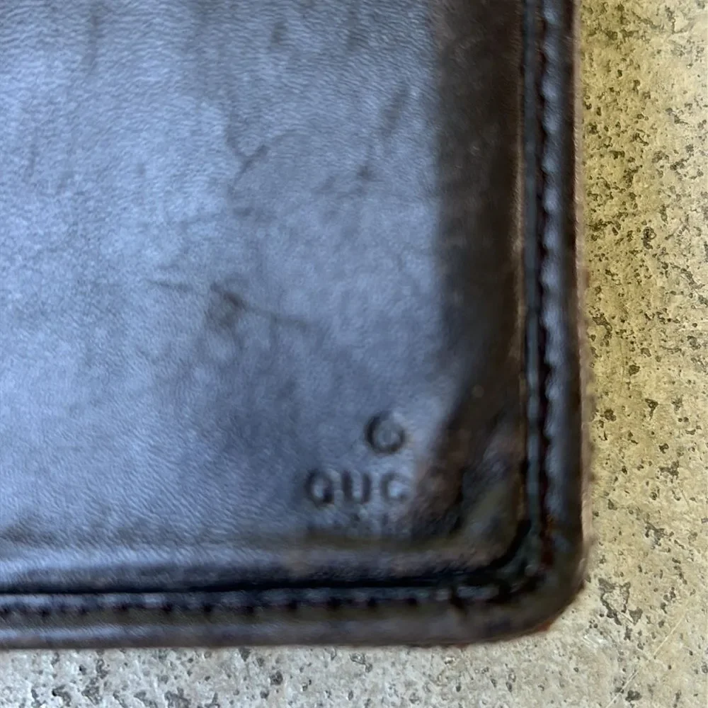 Gucci vintage denim wallet - Picture 4 of 10